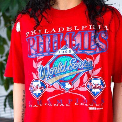 Vintage 1993 Philadelphia Phillies World Series Champions T-Shirt