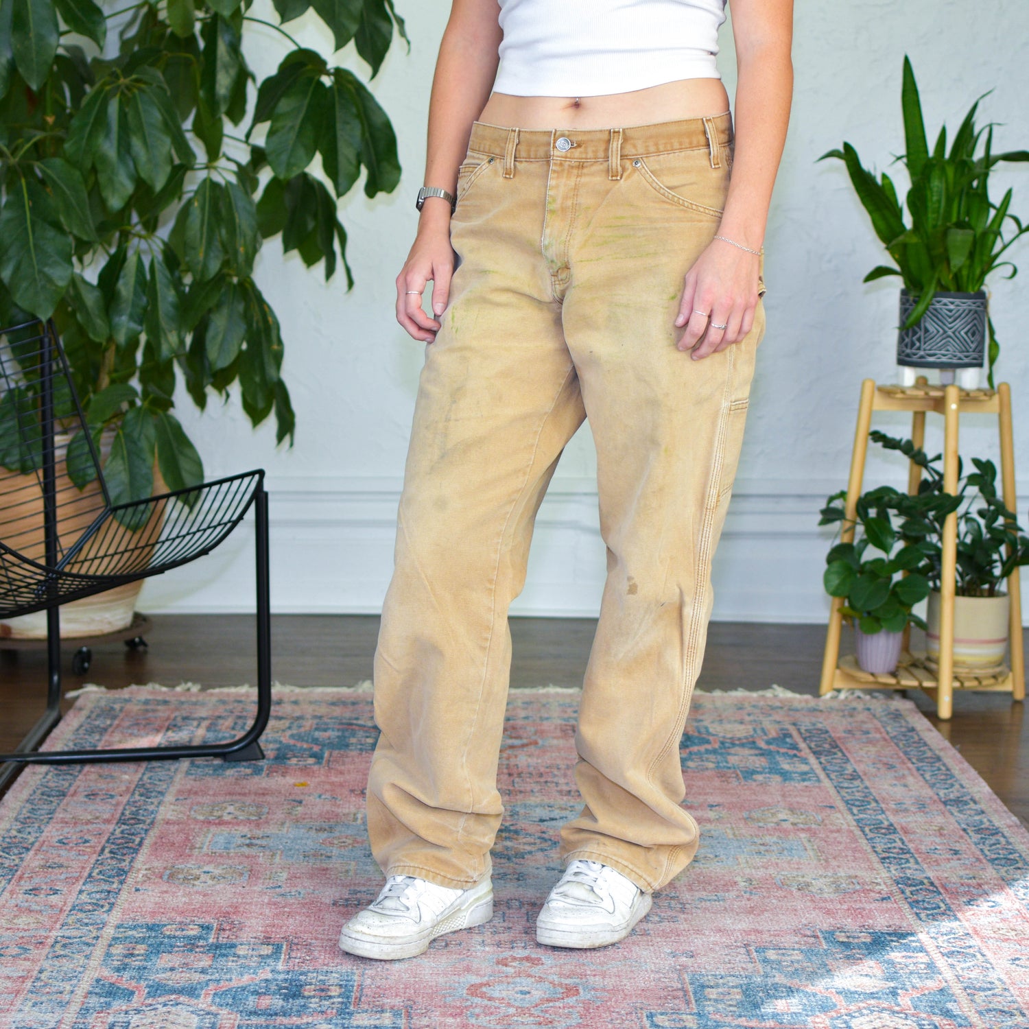 Vintage Dickies Distressed Khaki Pants