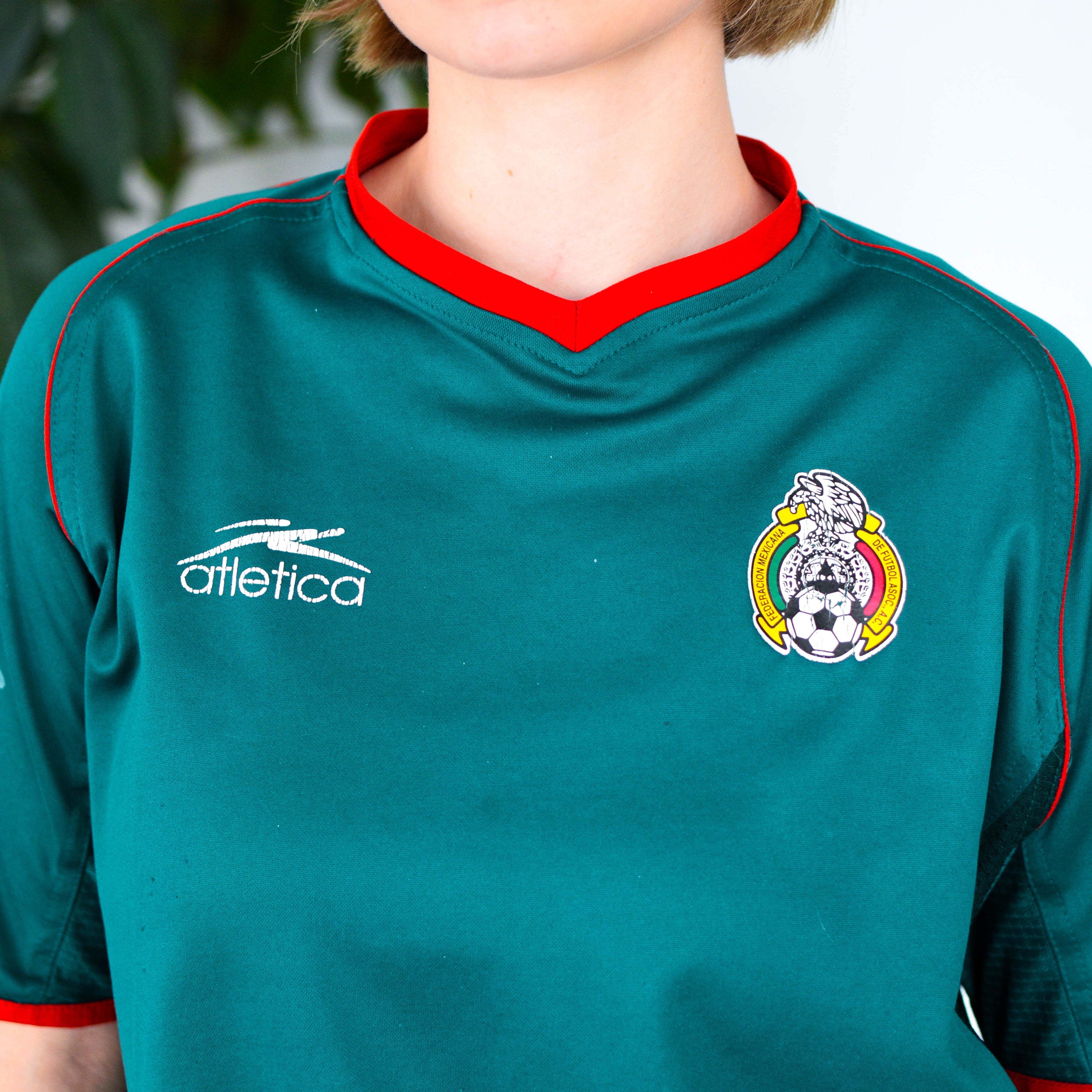 Vintage 2002 Mexico National Team Atletica Jersey