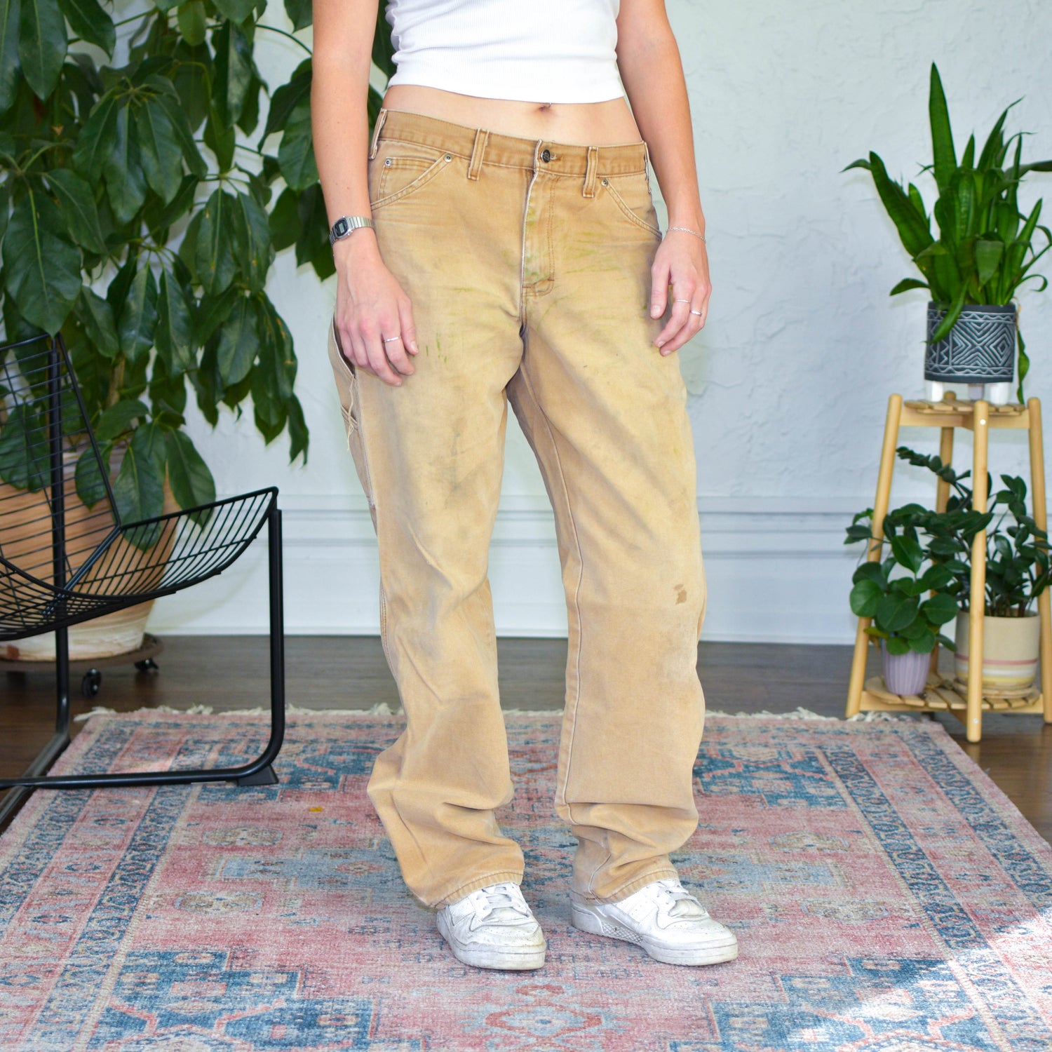Vintage Dickies Distressed Khaki Pants