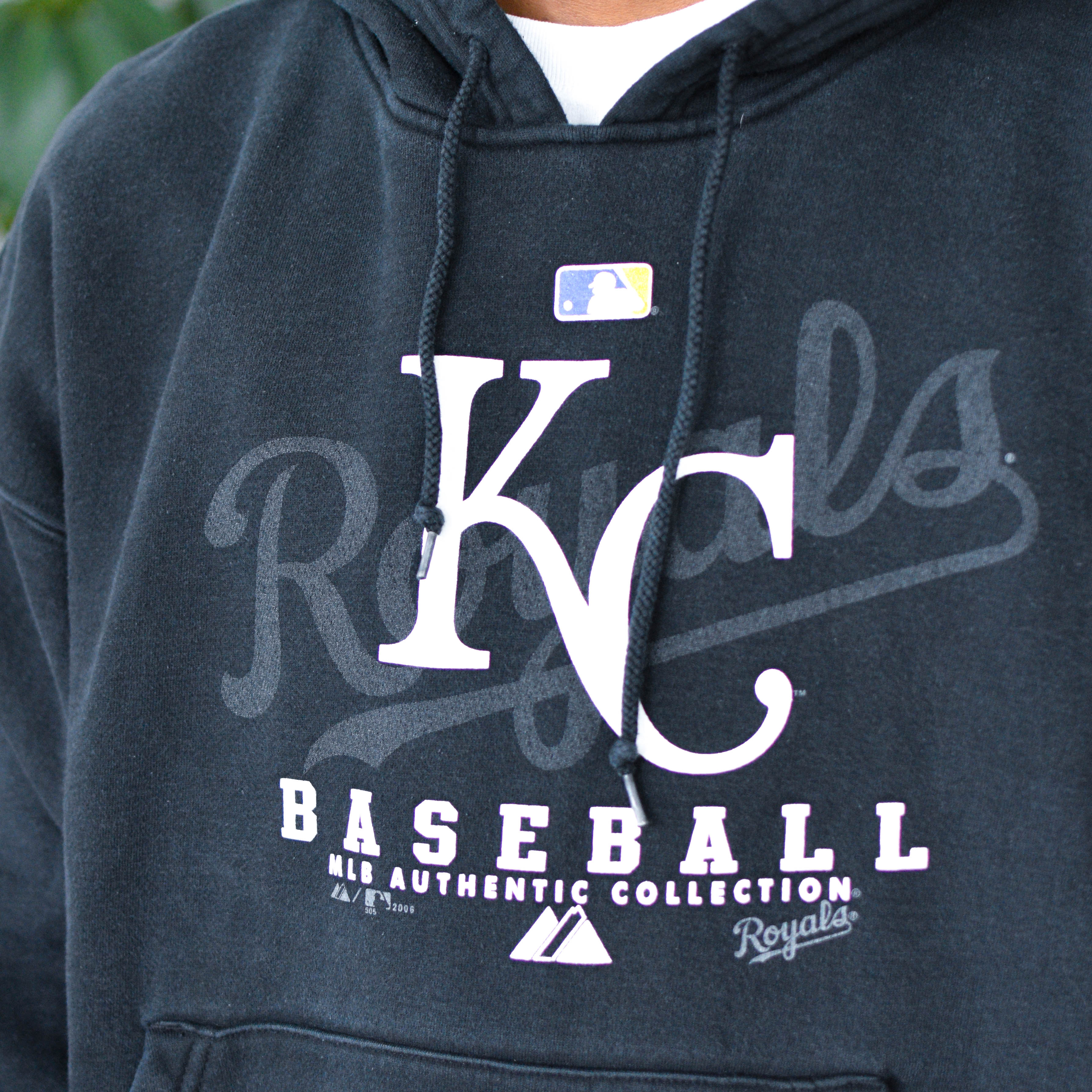 Vintage 2006 Kansas City Royals Black Hoodie