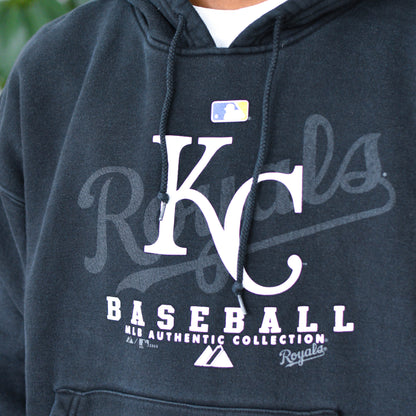 Vintage 2006 Kansas City Royals Black Hoodie