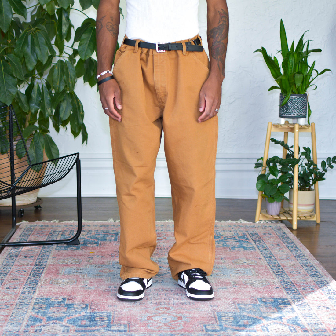 Vintage Carhartt Signature Brown Work Pants