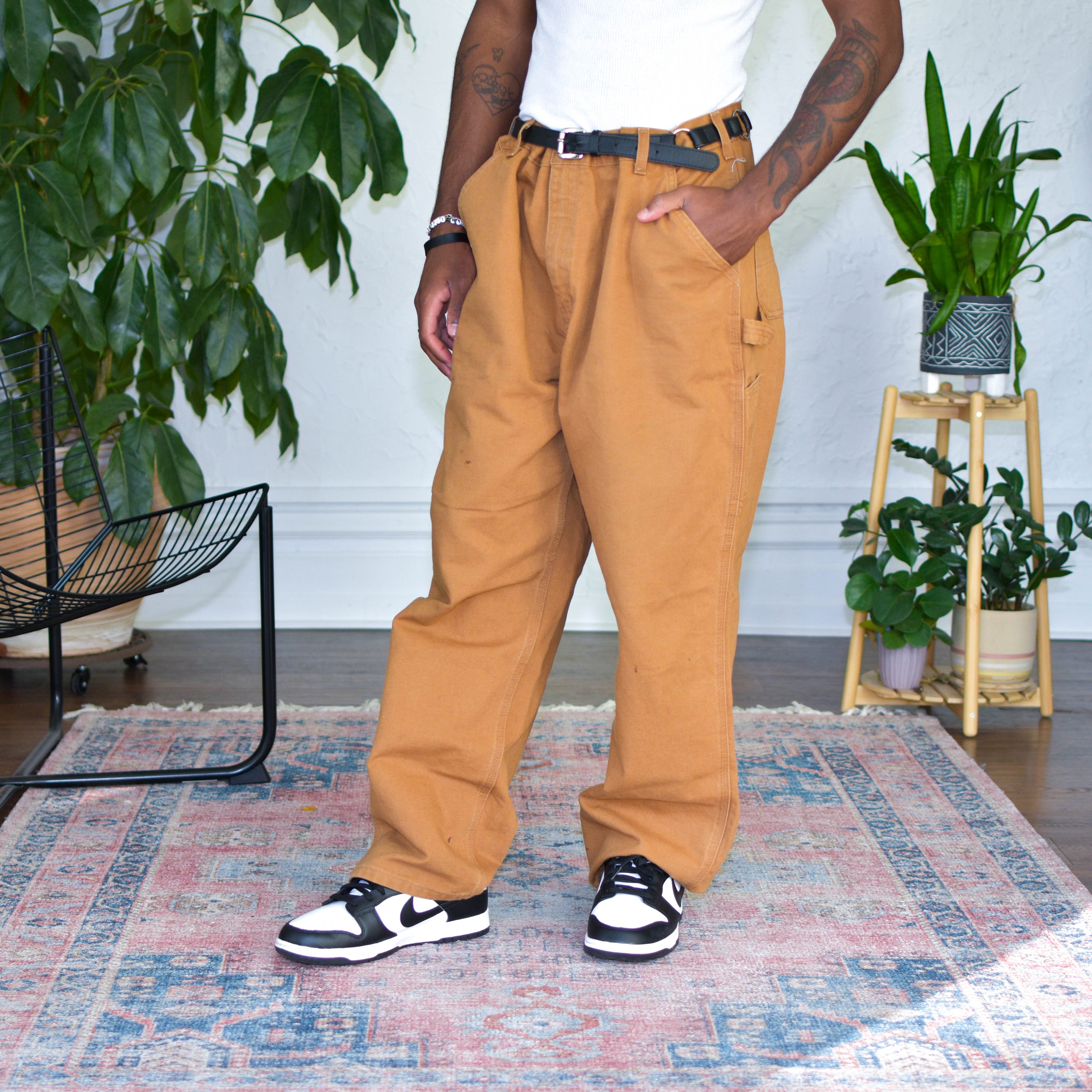 Vintage Carhartt Signature Brown Work Pants