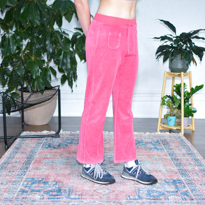 Y2k Mossimo Pink Velour Flare Pants