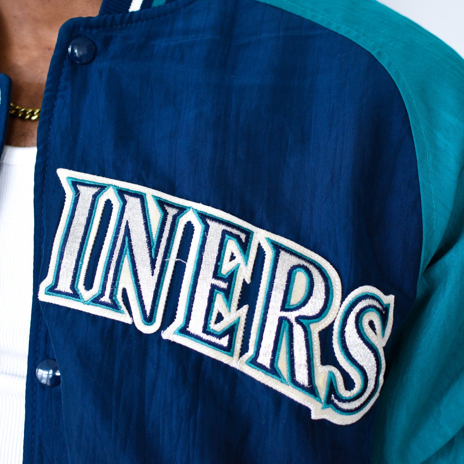 Vintage Seattle Mariners Starter Stadium Jacket