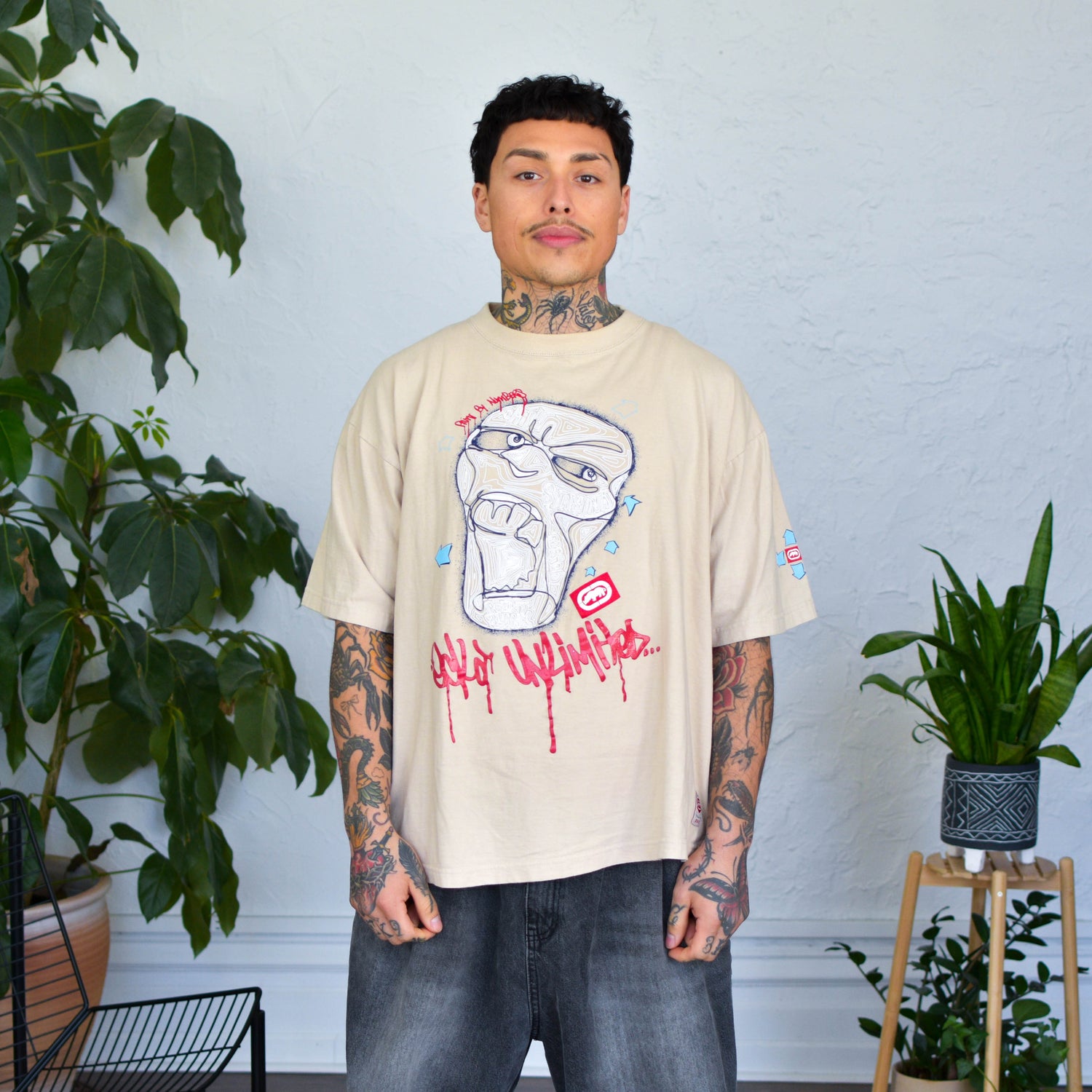 Vintage Y2K Ecko Unlimited Graphic Tee