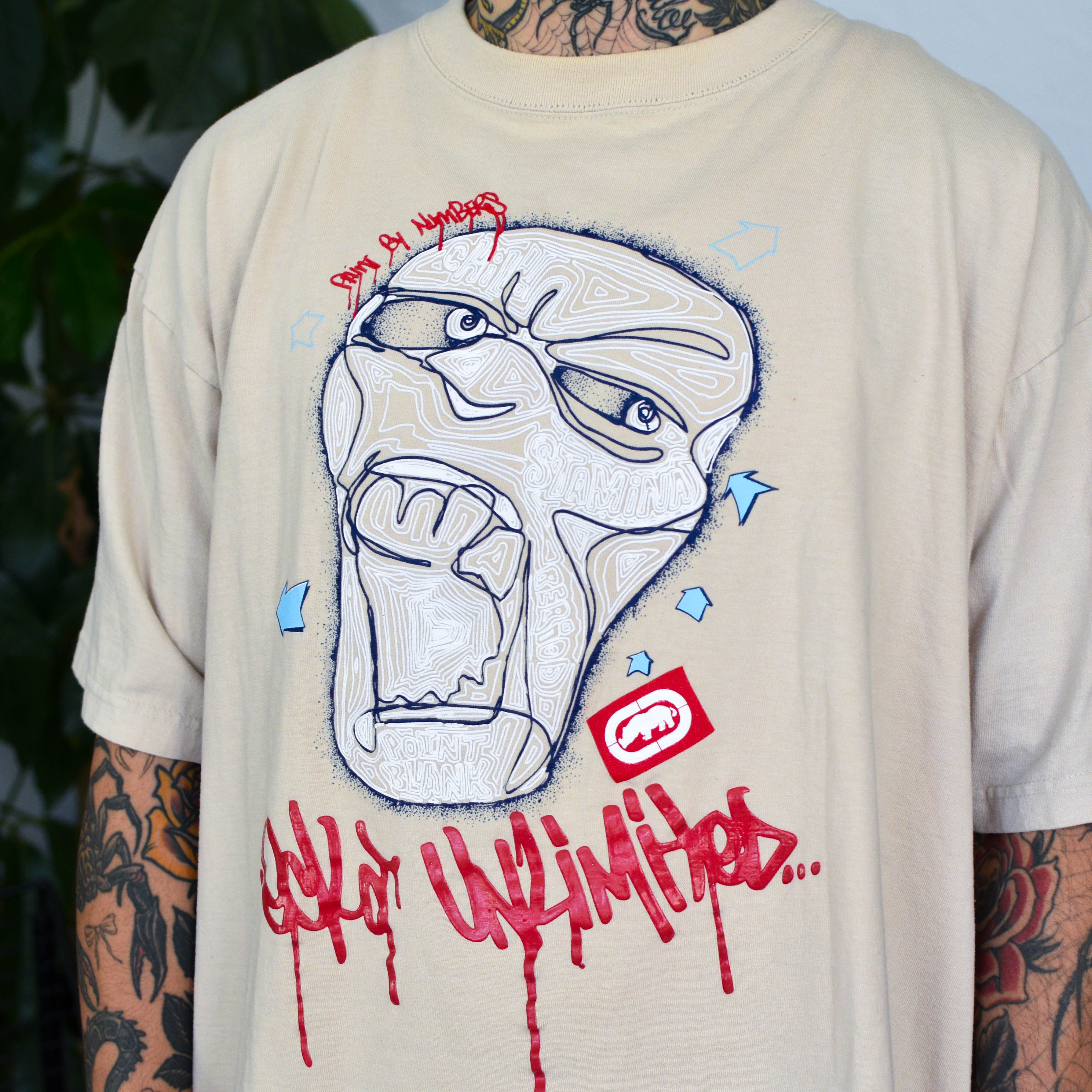 Vintage Y2K Ecko Unlimited Graphic Tee