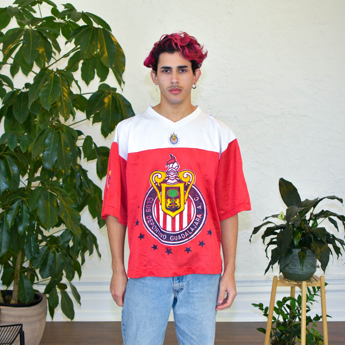 Vintage 90s Chivas de Guadalajara Football Jersey