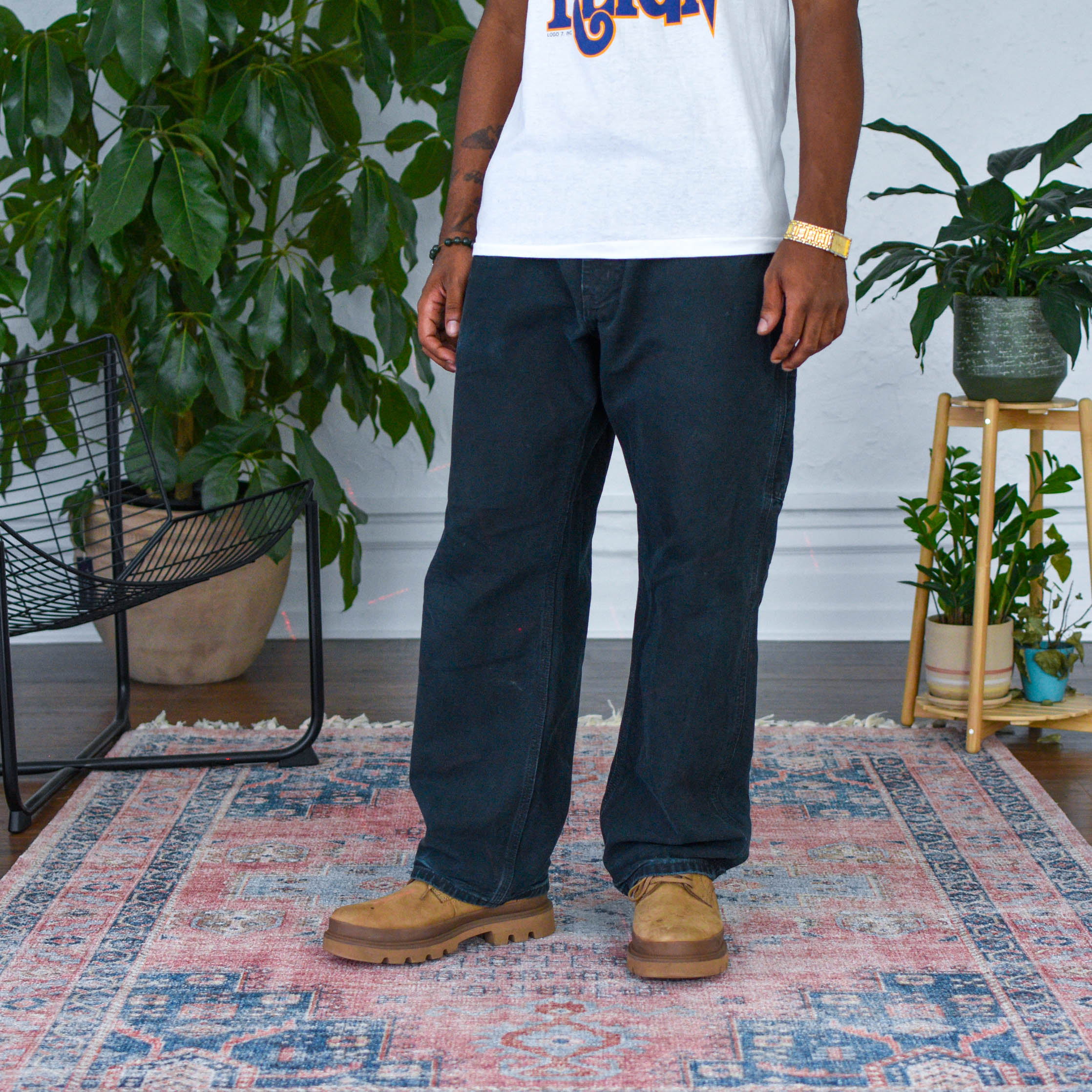 Vintage Carhartt Black Work Jeans