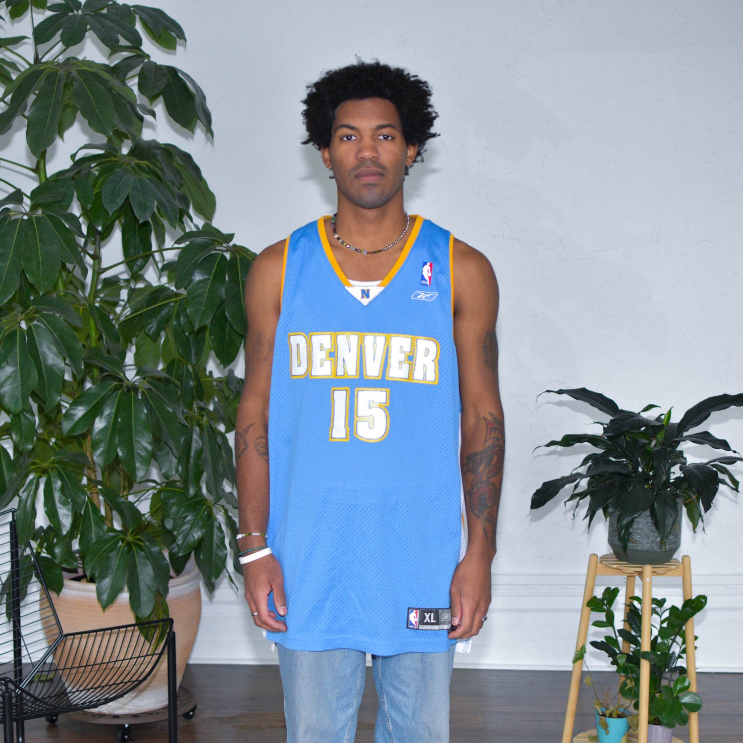 Vintage Carmelo Anthony Denver Nuggets Jersey