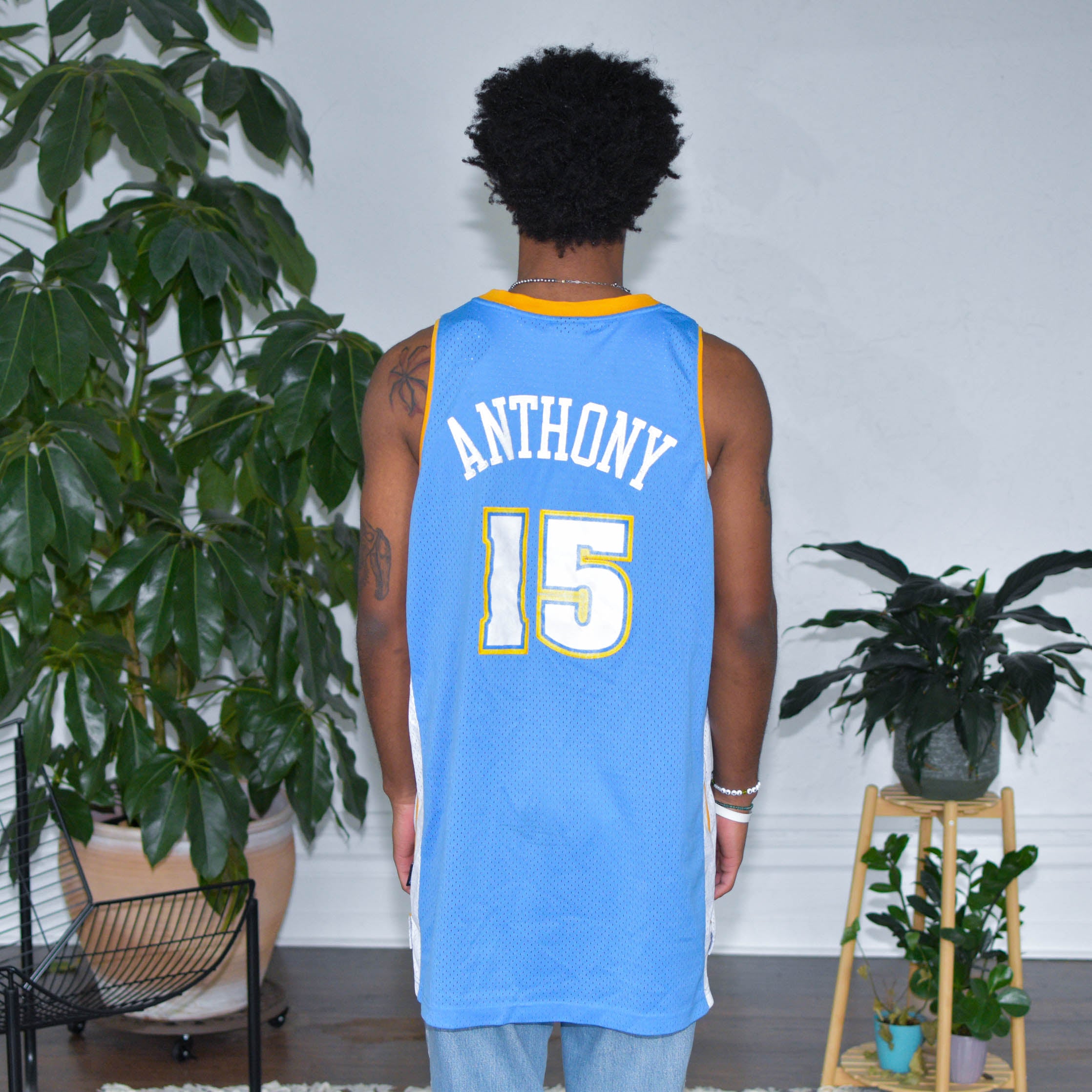 Vintage Carmelo Anthony Denver Nuggets Jersey