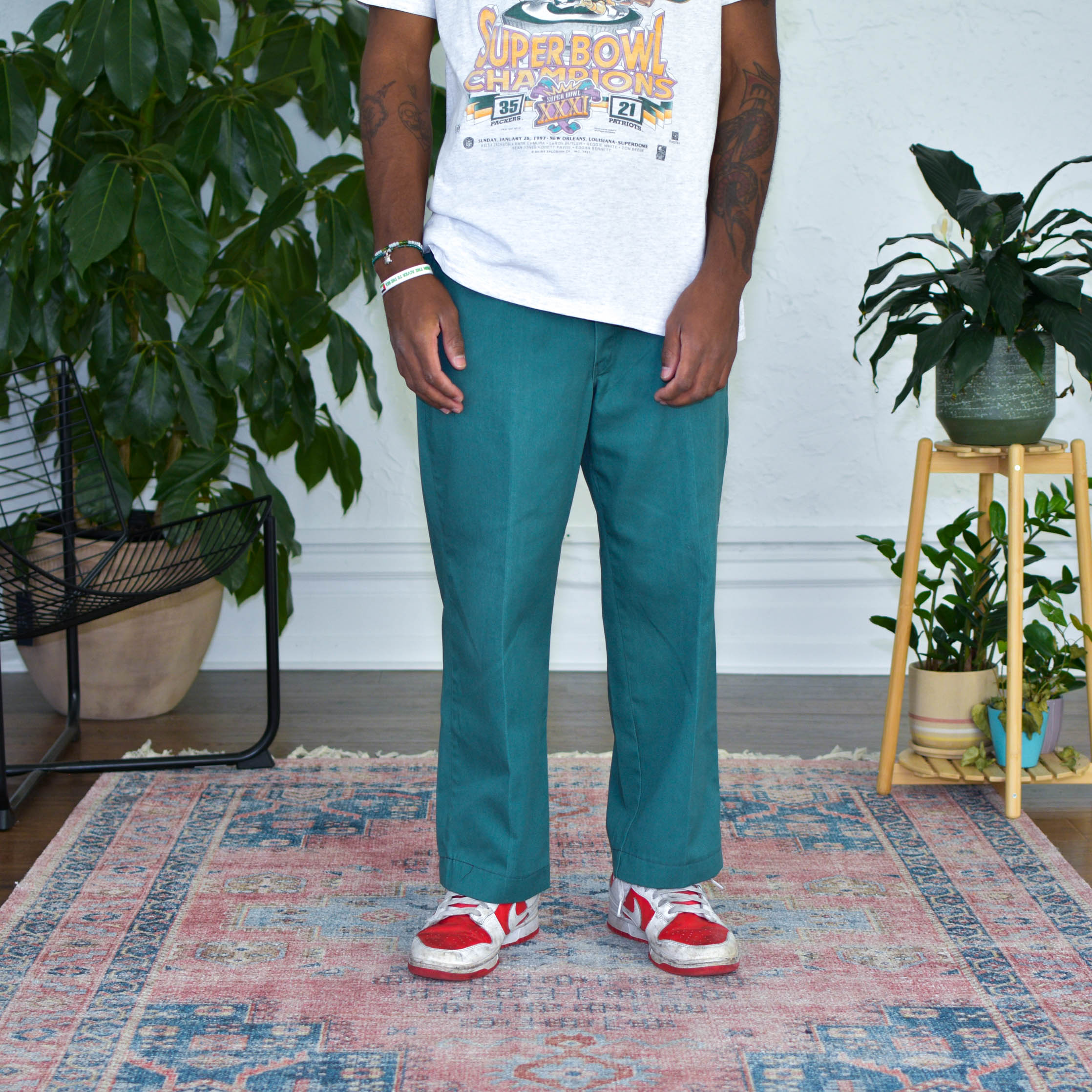 Vintage Dickies Green Work Pants