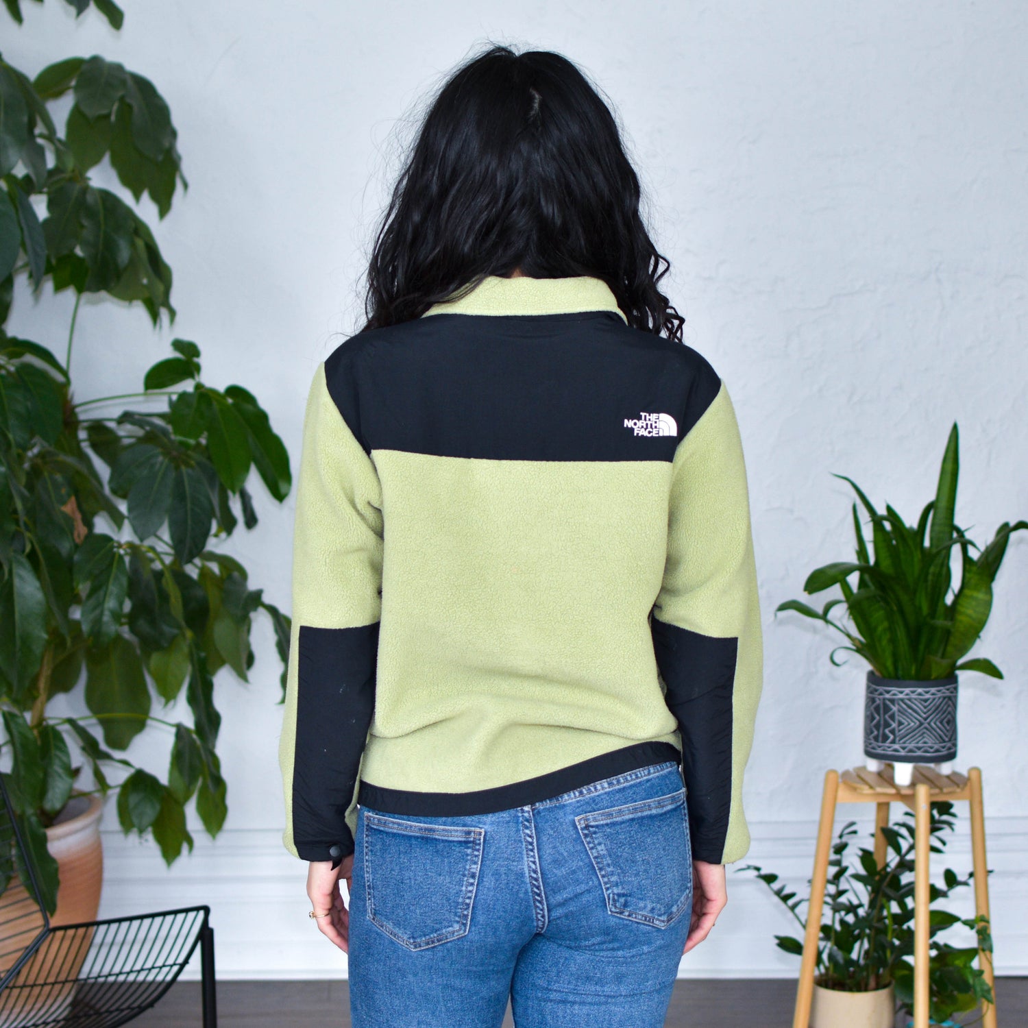 Vintage The North Face Mint Fleece Shell Jacket