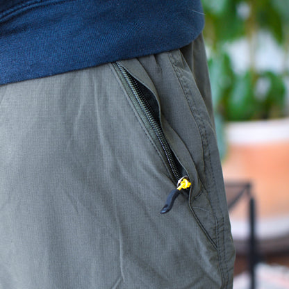 Y2K Olive Convertible Rip Stop Pants