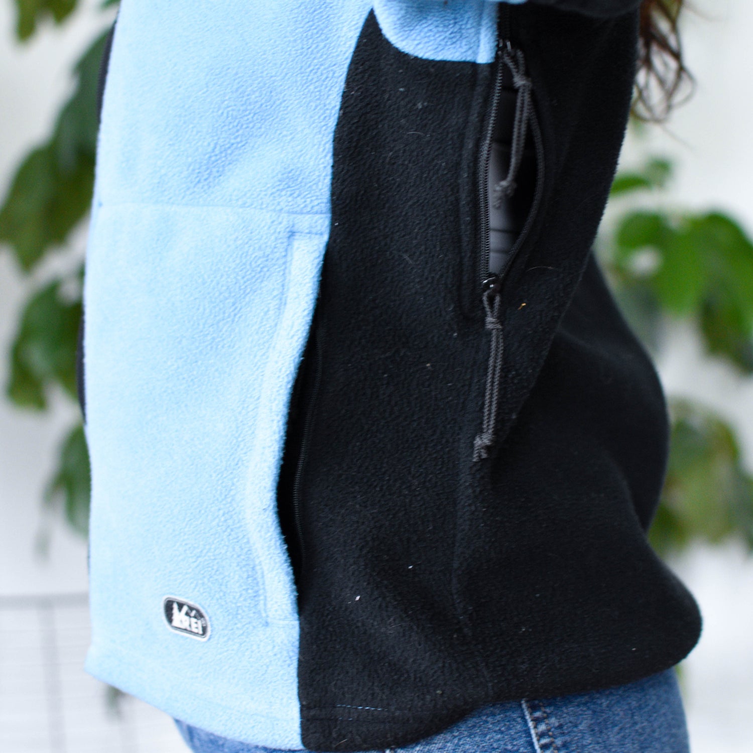 Vintage REI Baby Blue Performance Fleece
