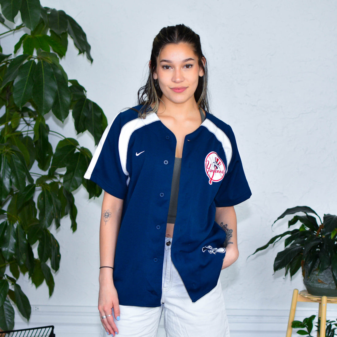 Vintage New York Yankees Nike Baseball Jersey