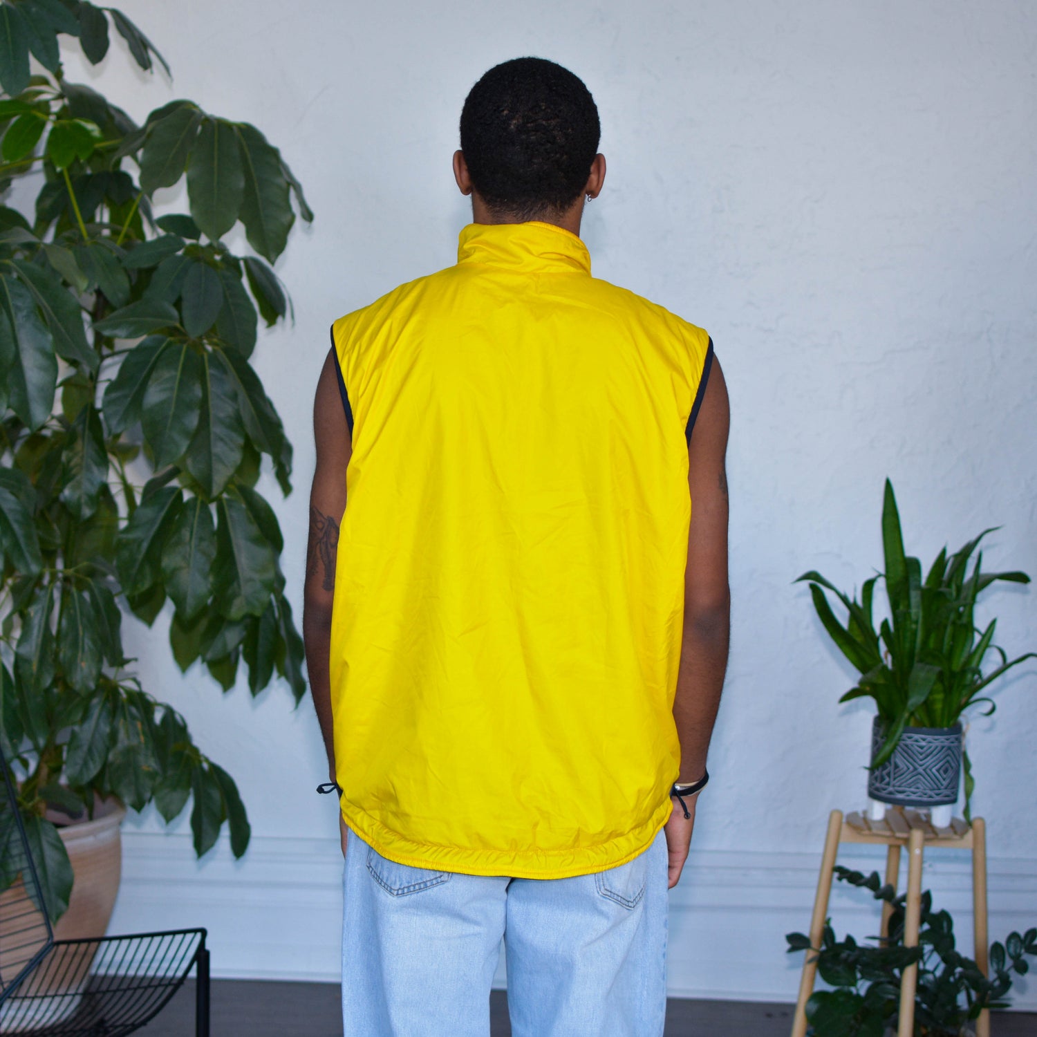 Y2K Polo Sport Reversible Fleece Athletic Vest