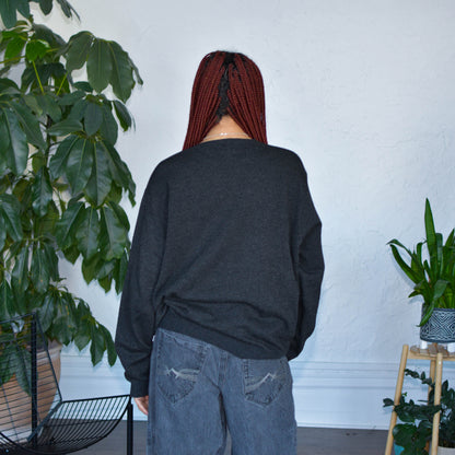 Y2K Polo Ralph Lauren Black Wool Sweater