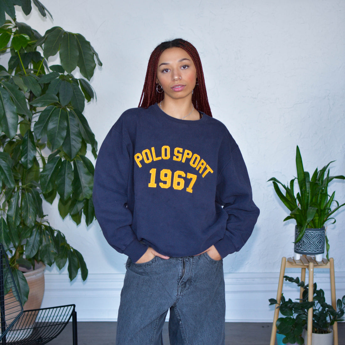 Vintage Polo Sport Signature Crewneck