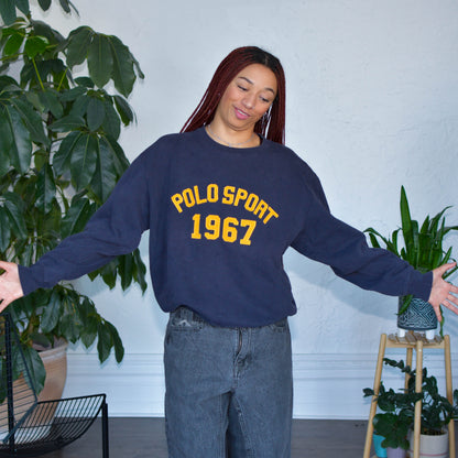 Vintage Polo Sport Signature Crewneck