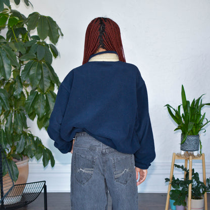 Y2K Polo Ralph Lauren Navy Fleece Jacket