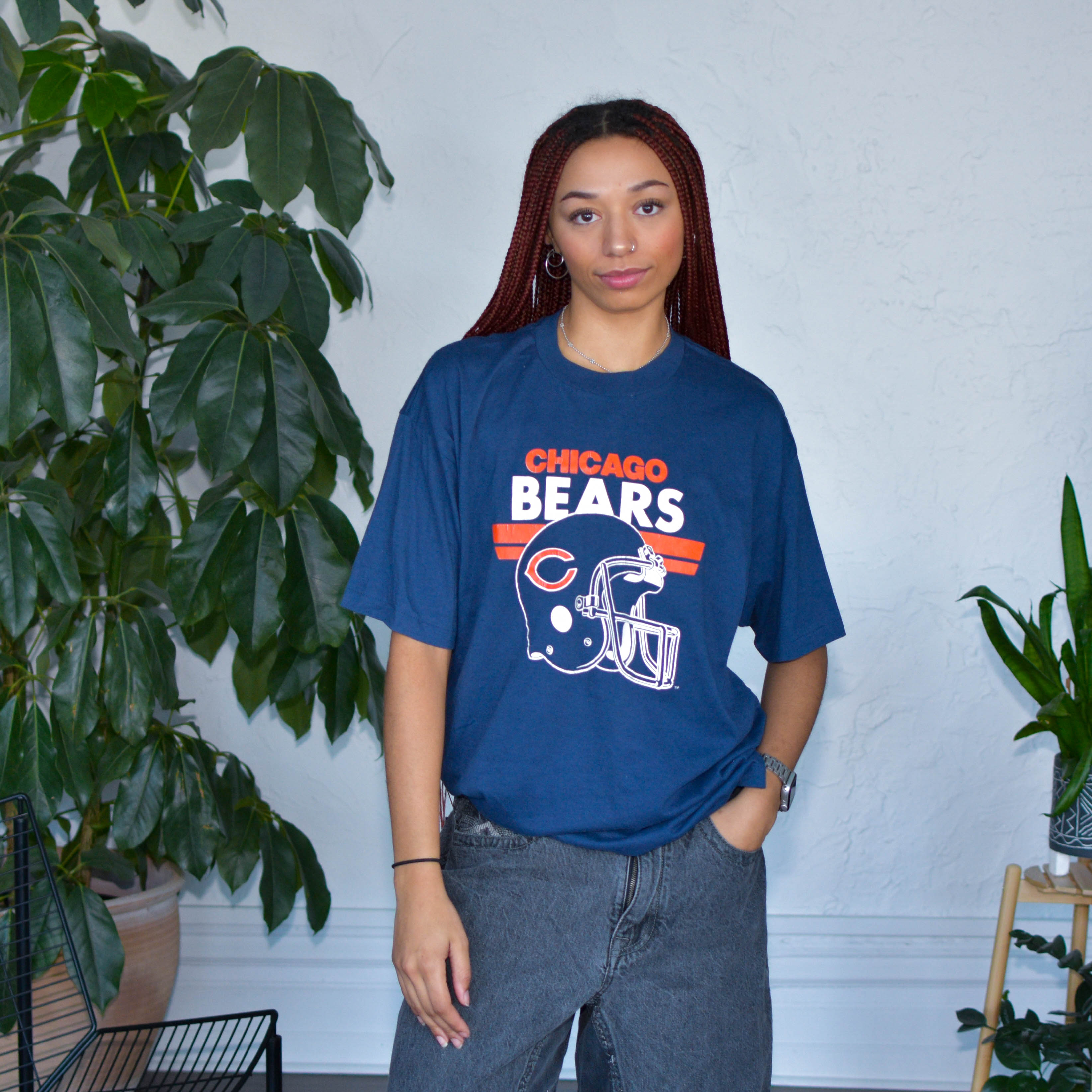 Vintage 90s Chicago Bears Graphic T-Shirt