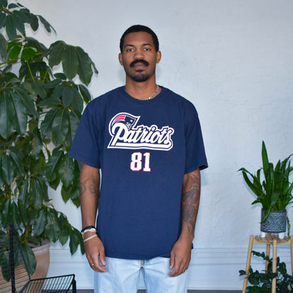 Vintage Randy Moss New England Patriots T-Shirt