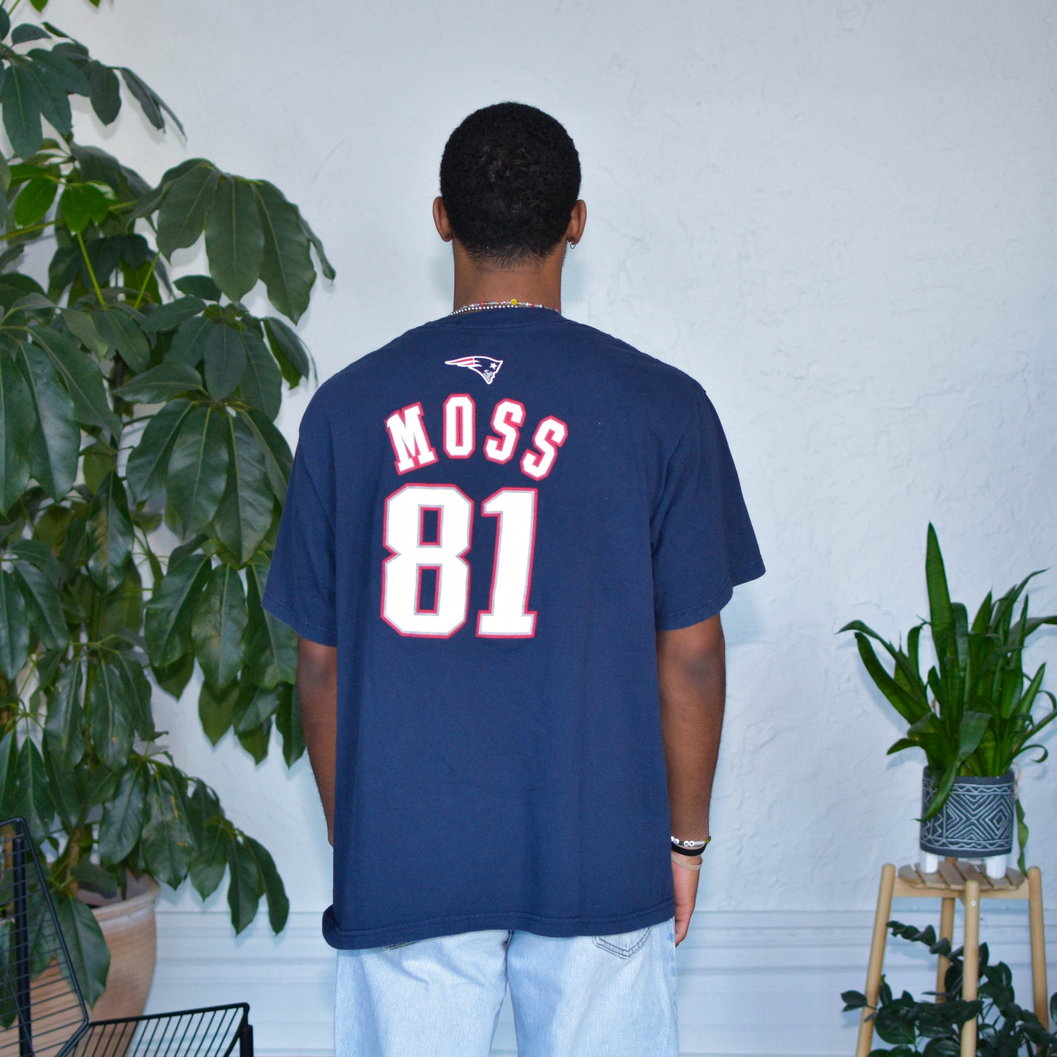 Vintage Randy Moss New England Patriots T-Shirt