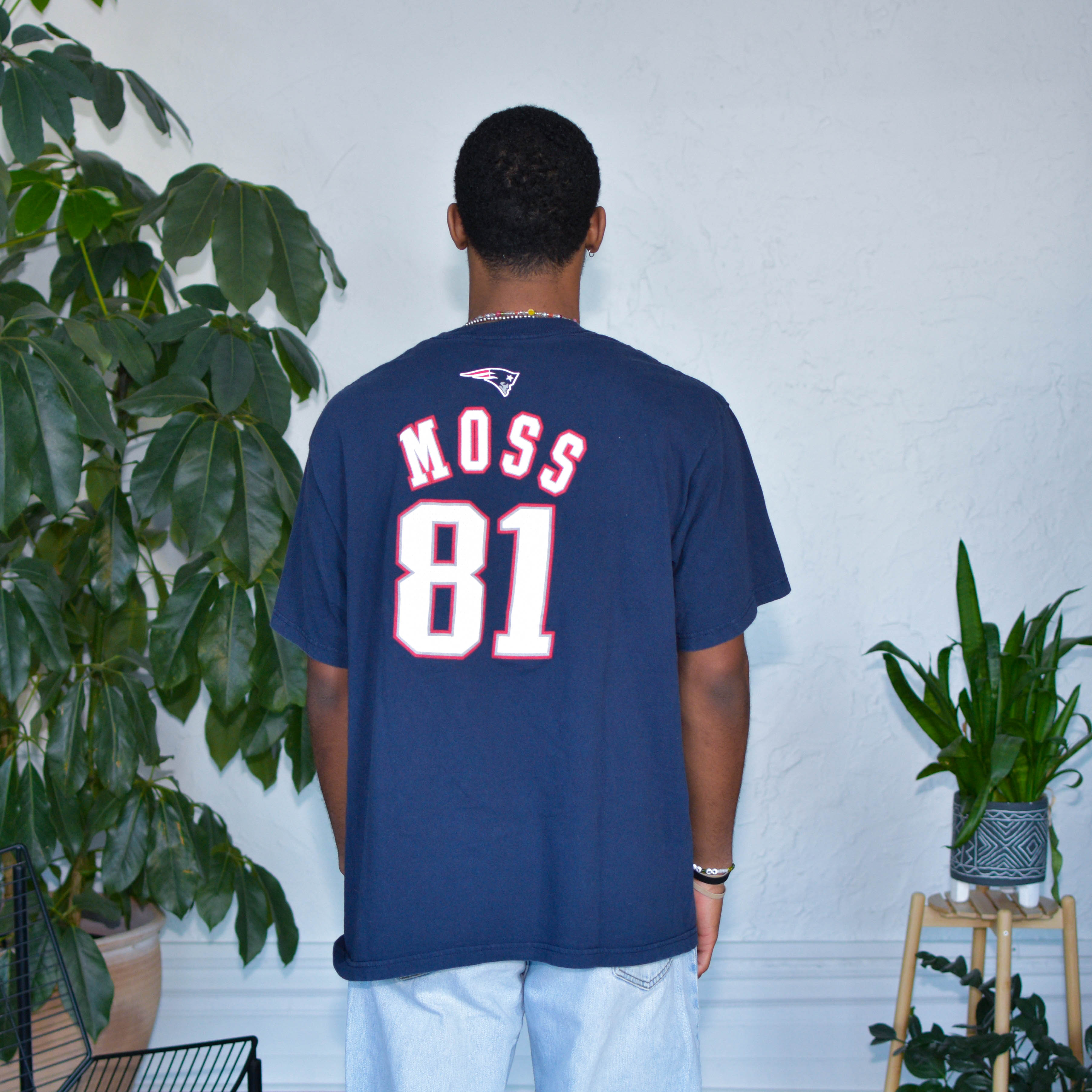 Vintage Randy Moss New England Patriots T-Shirt