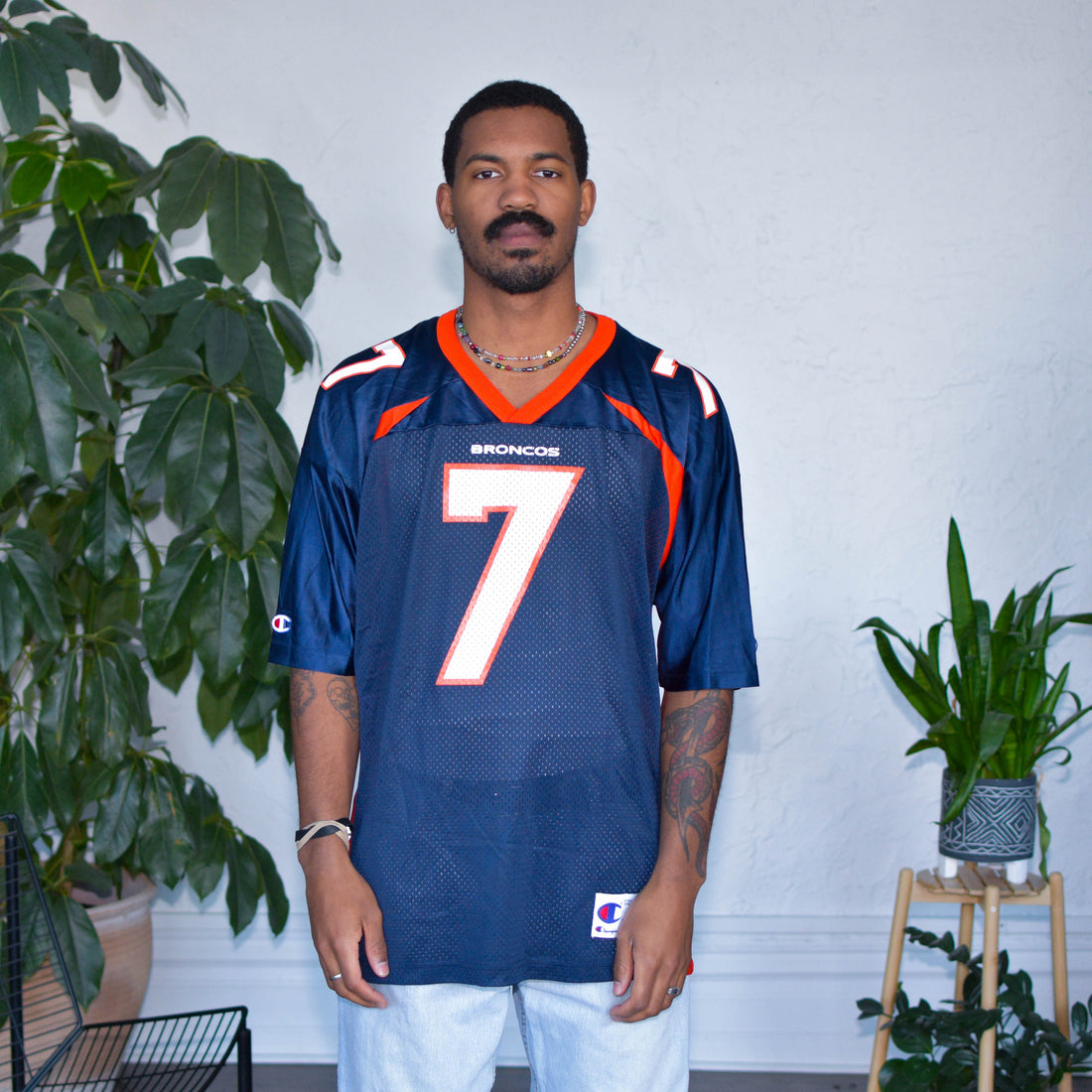 Vintage John Elway Denver Broncos Champion Jersey