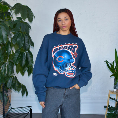 Vintage 90s Chicago Bears Pro Player Graphic Sweatshirt