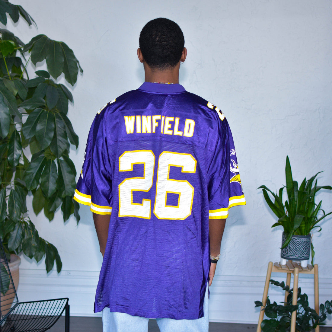 Vintage Antoine Winfield Minnesota Vikings Reebok Jersey