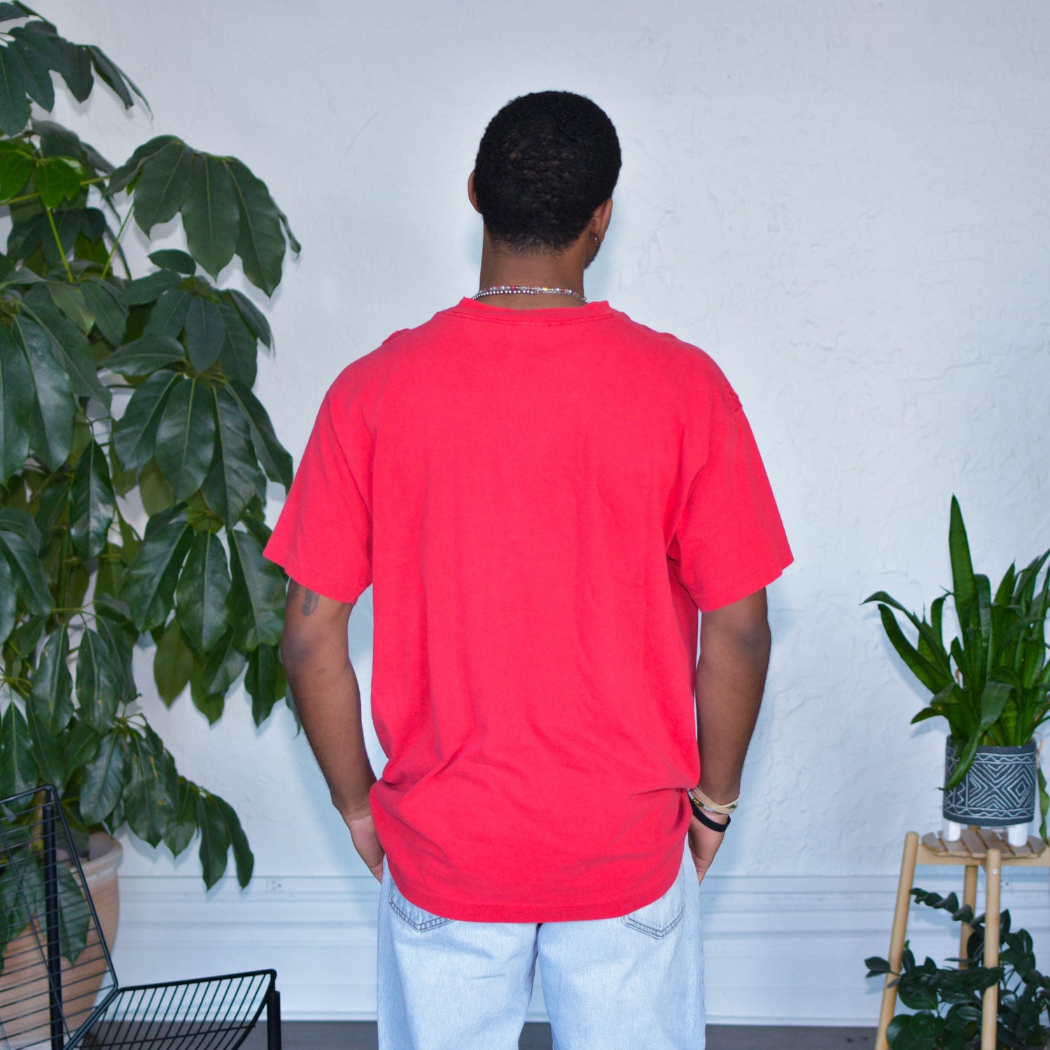 Vintage Kansas City Chiefs Red Graphic T-Shirt