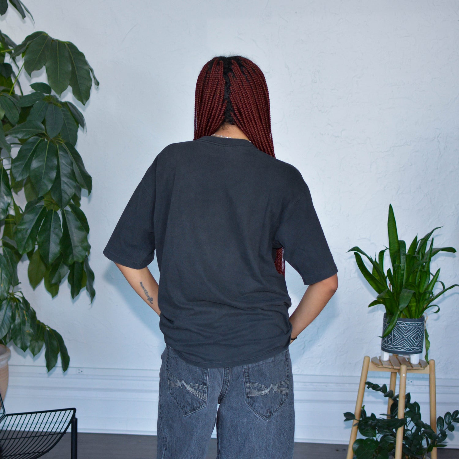 Vintage 1994 Miami Dolphins Black Graphic T-Shirt