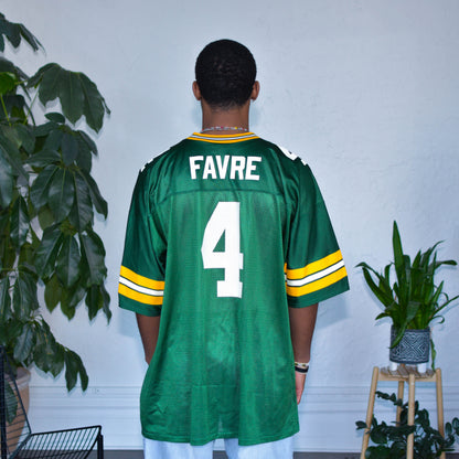 Vintage Brett Favre Green Bay Packers Jersey