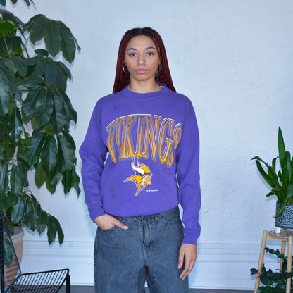 Vintage 1992 Minnesota Vikings Purple Sweatshirt