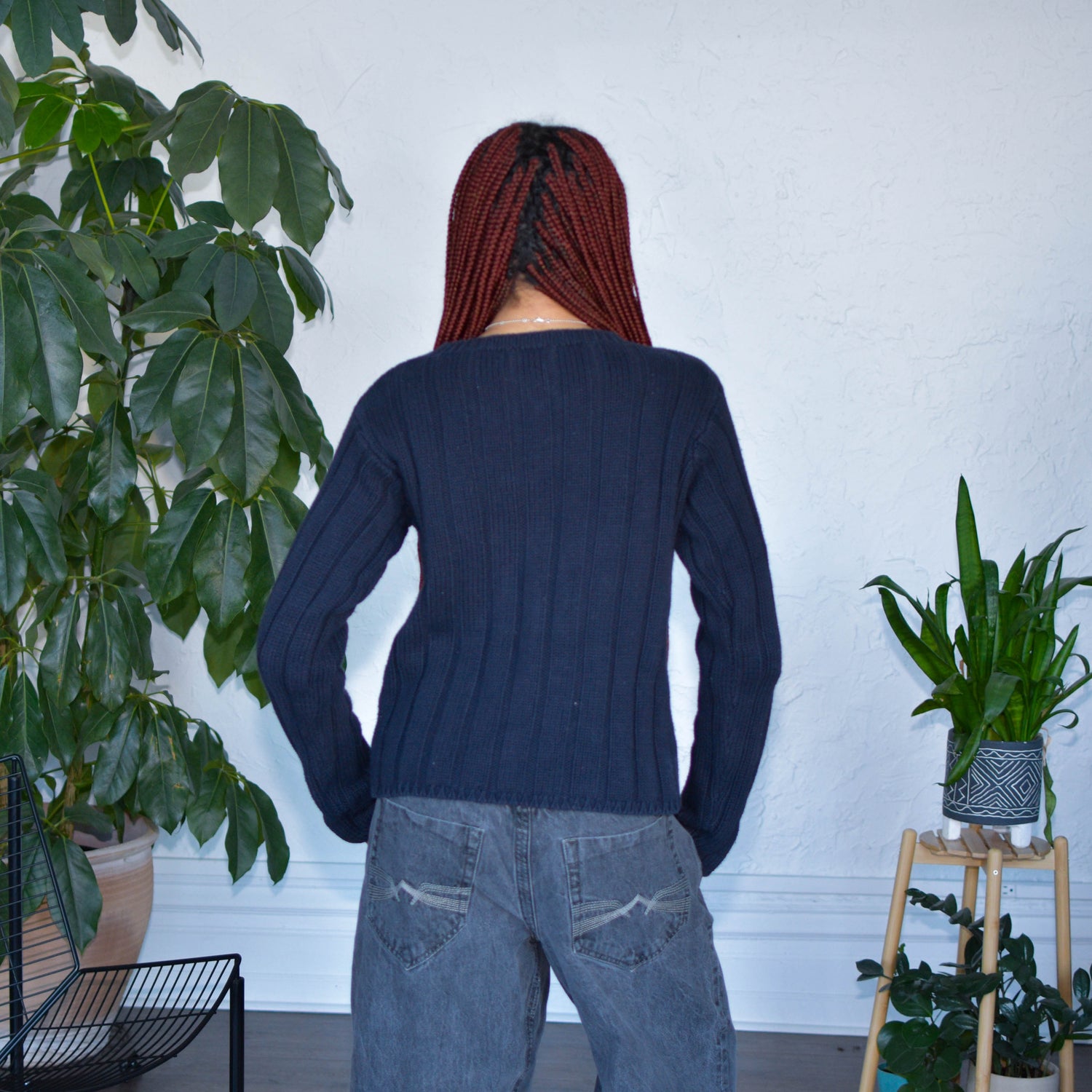 Y2K Polo Jeans Co by Ralph Lauren American Flag Knit Sweater