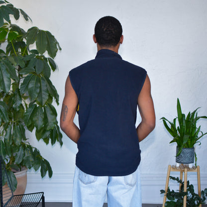 Y2K Polo Sport Reversible Fleece Athletic Vest