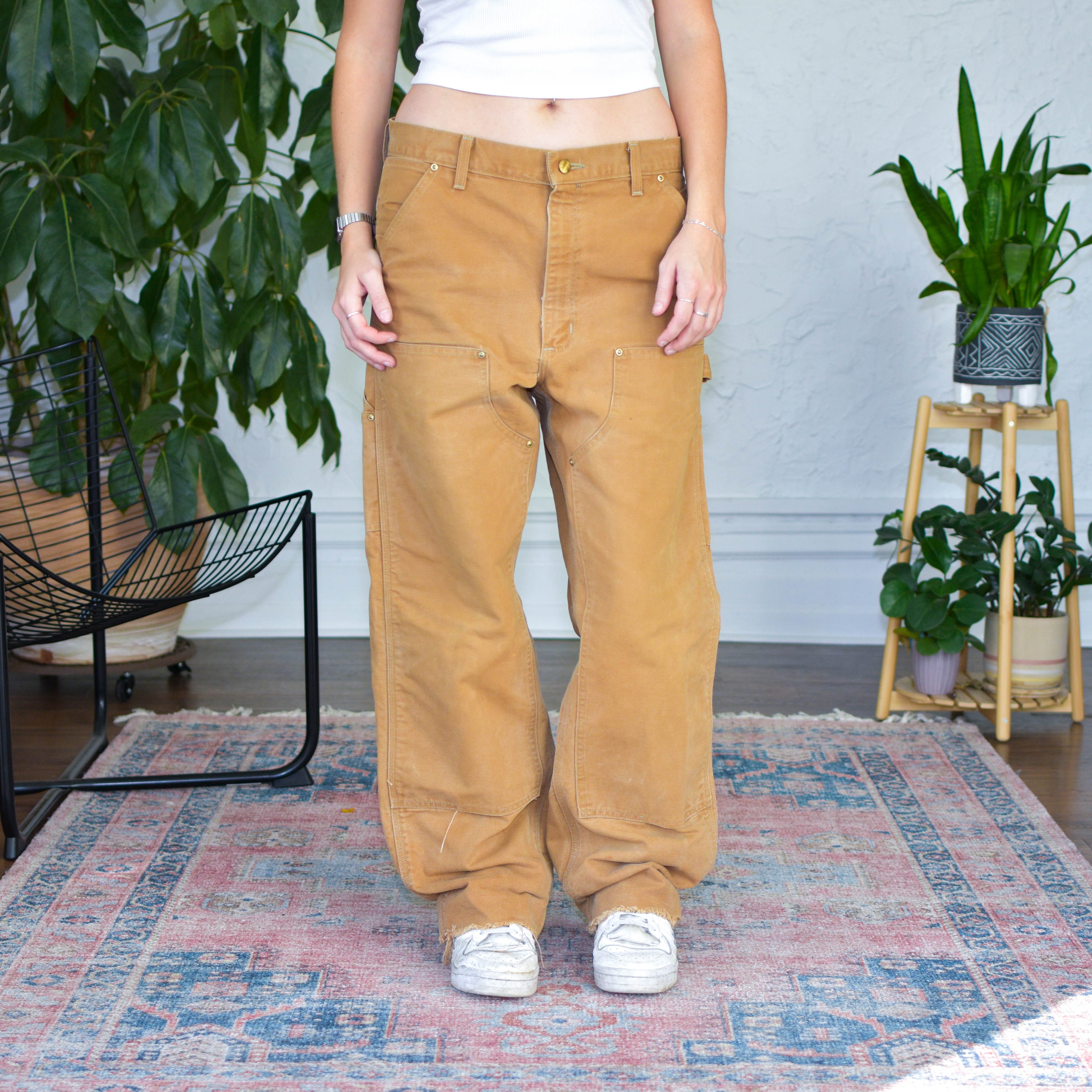 Vintage Carhartt Firm Duck Double Knee Work Pants