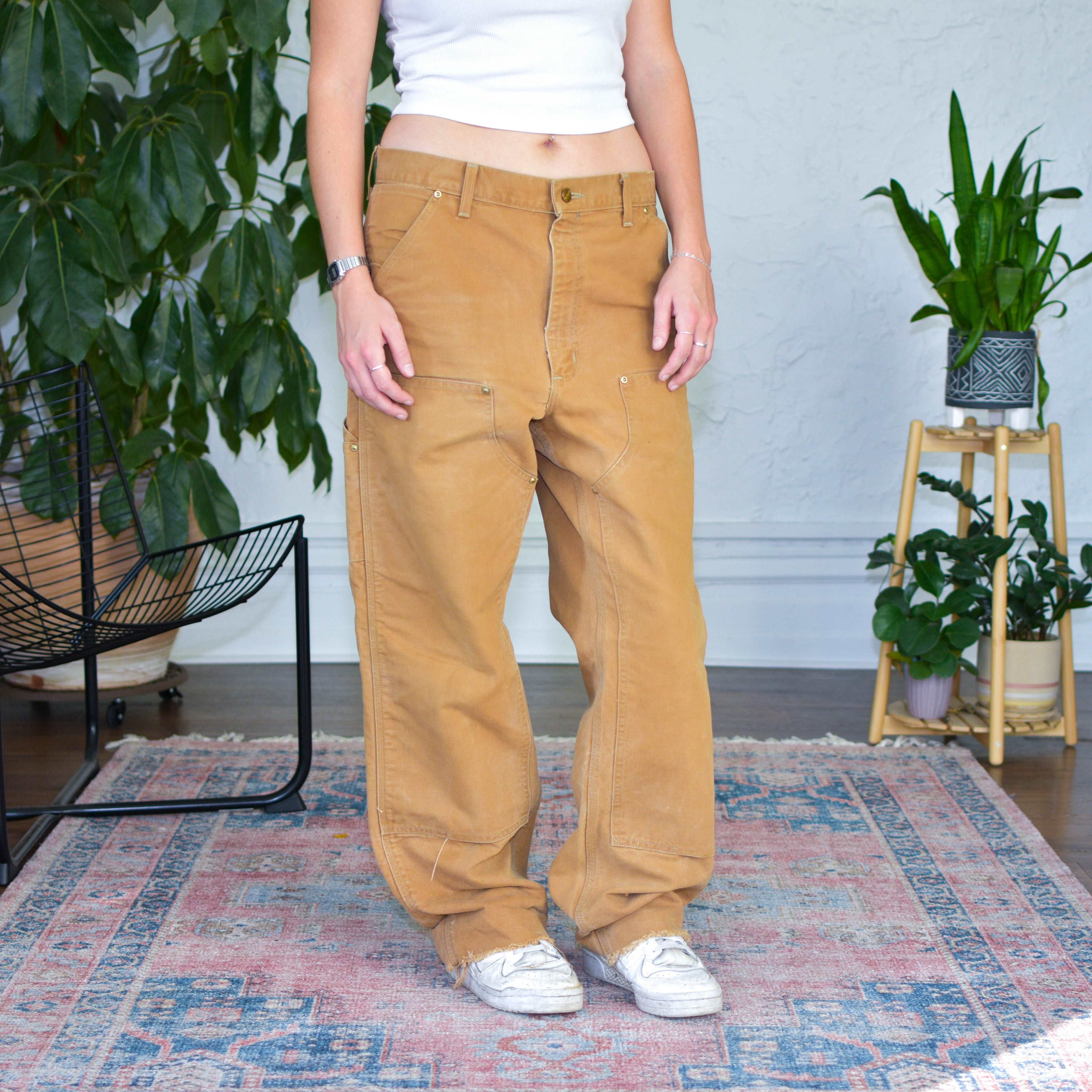Vintage Carhartt Firm Duck Double Knee Work Pants