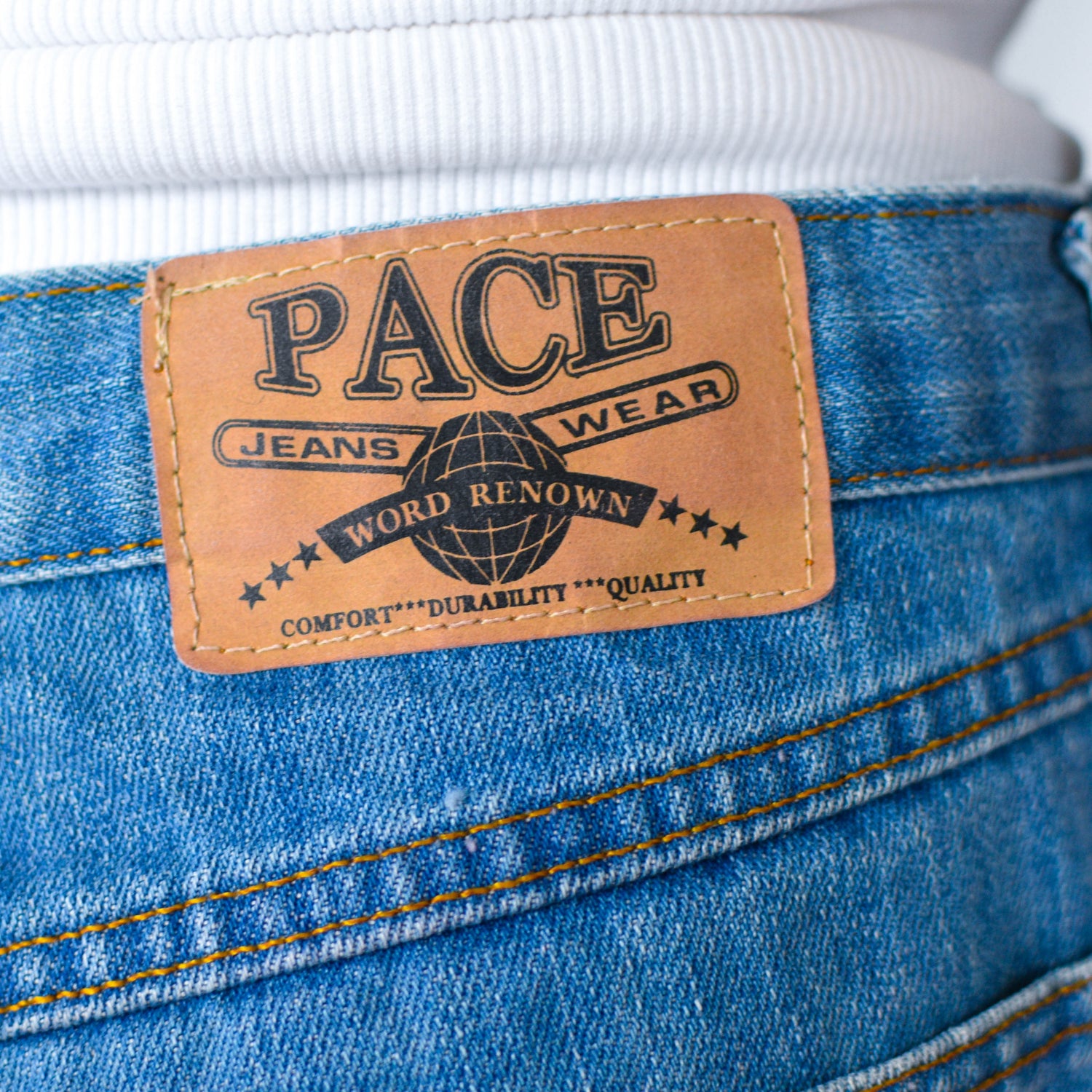 Vintage Pace Jeans Light Wash Jean Shorts