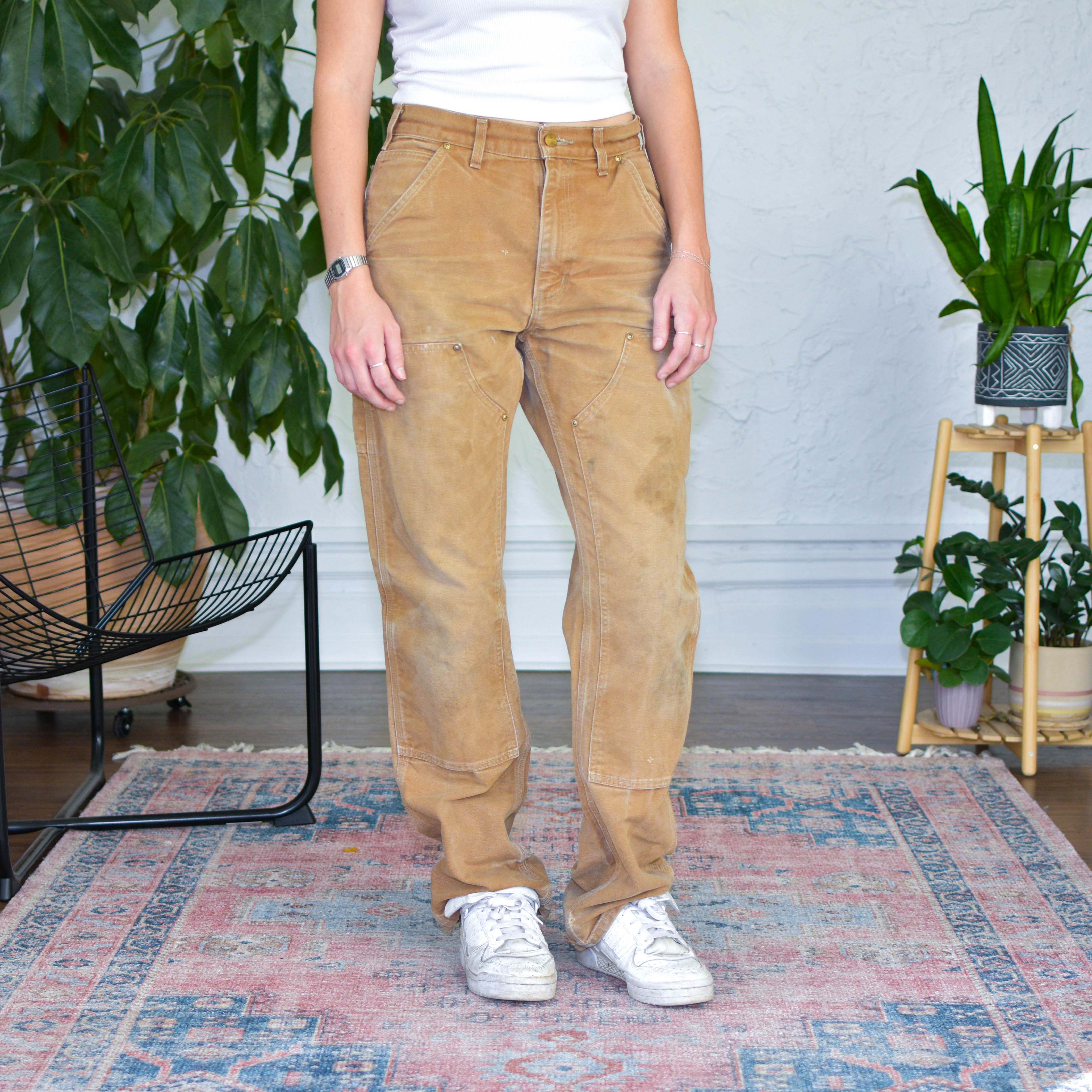 Vintage Distressed Carhartt Brown Double Knee Pants – Bro Bros Closet
