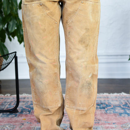 Vintage Distressed Carhartt Brown Double Knee Pants