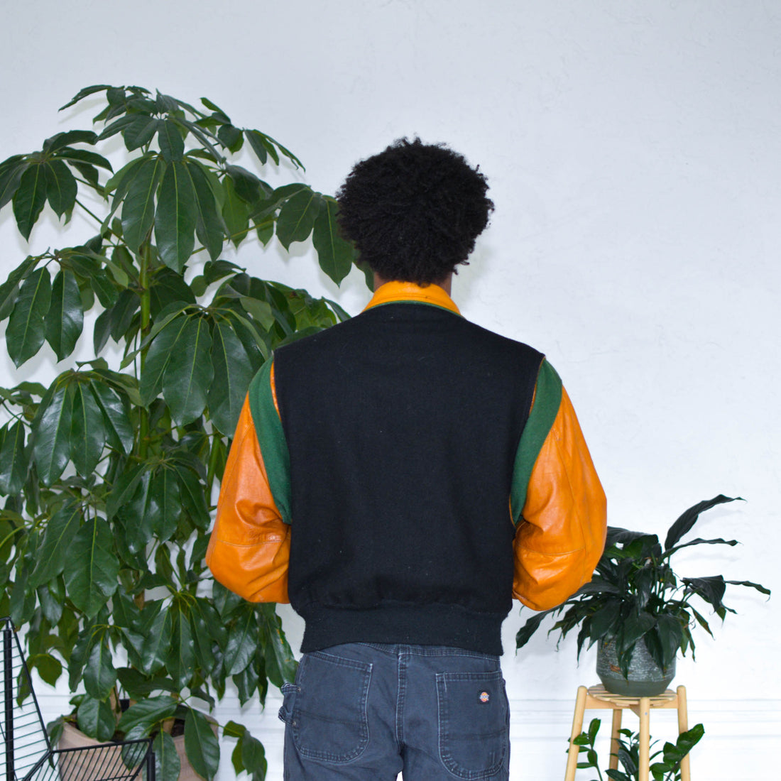 Vintage 90s Reed Sportswear Quilted Letterman Jacket