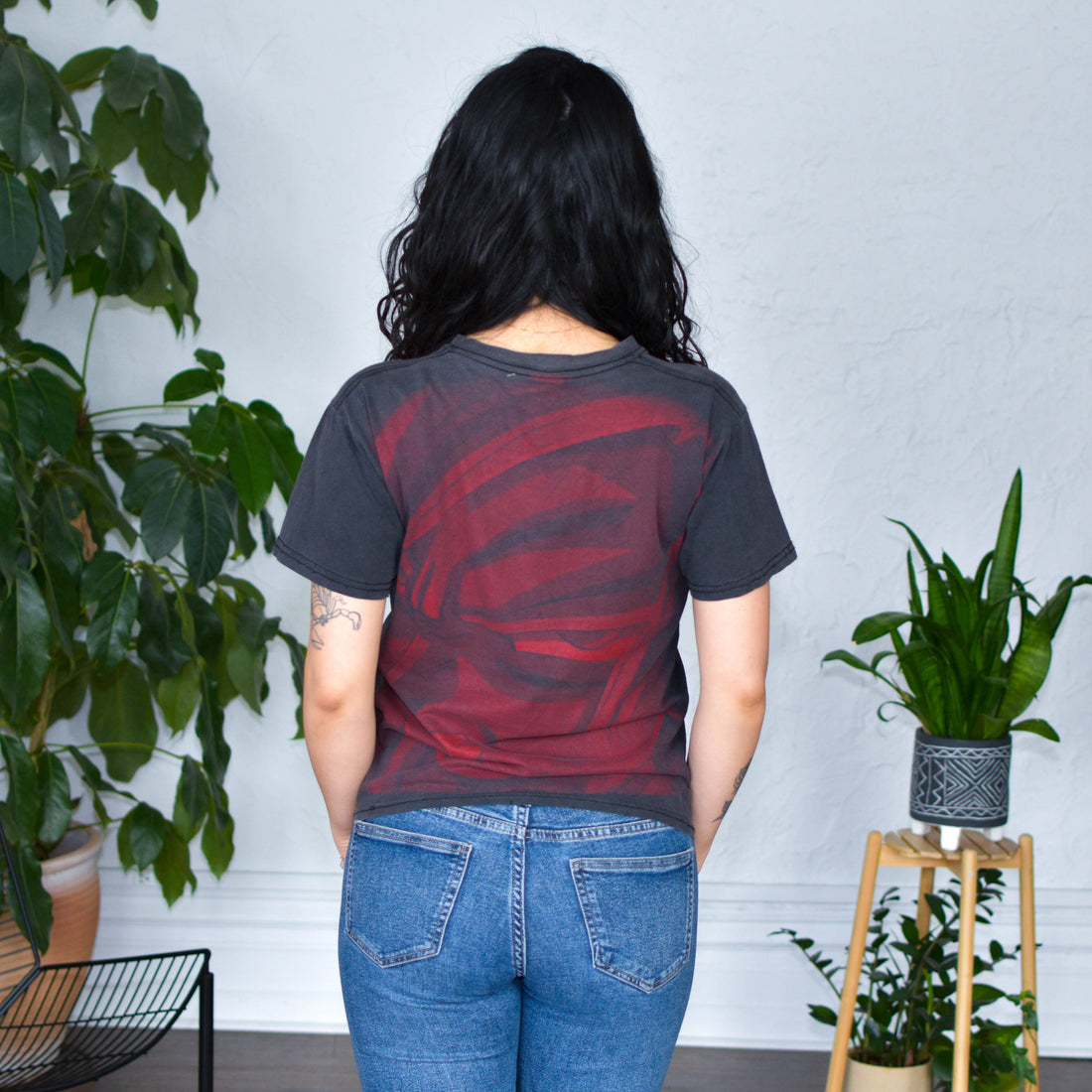 Vintage AOP Super Saiyan God Goku T-Shirt