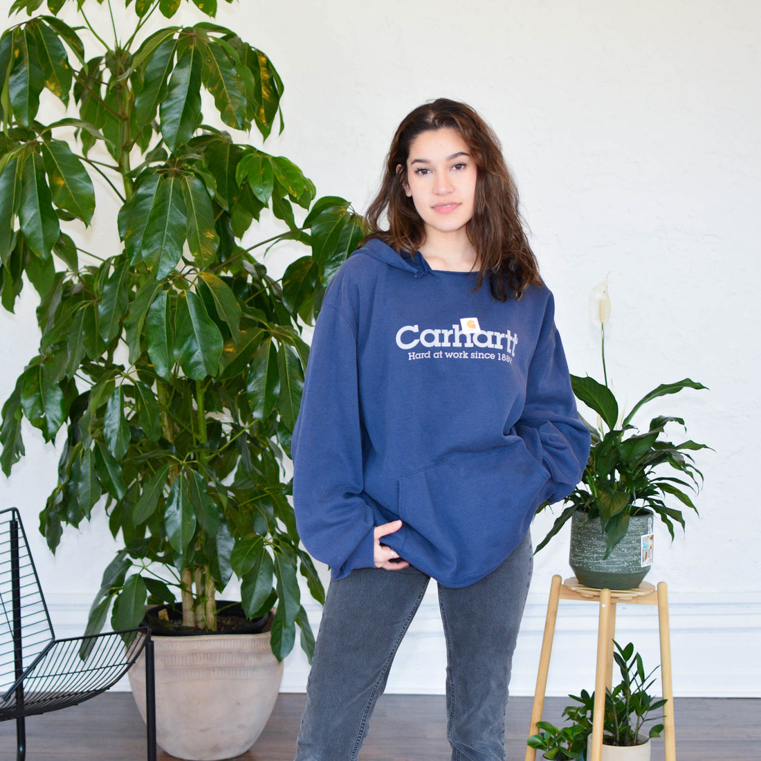 Carhartt Blue Hoodie