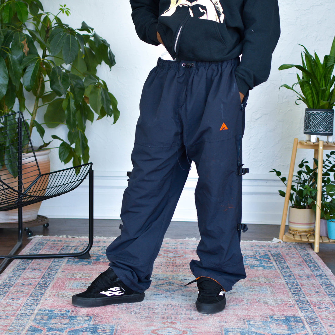 Vintage Y2K The Athletic Navy Cargo Pants