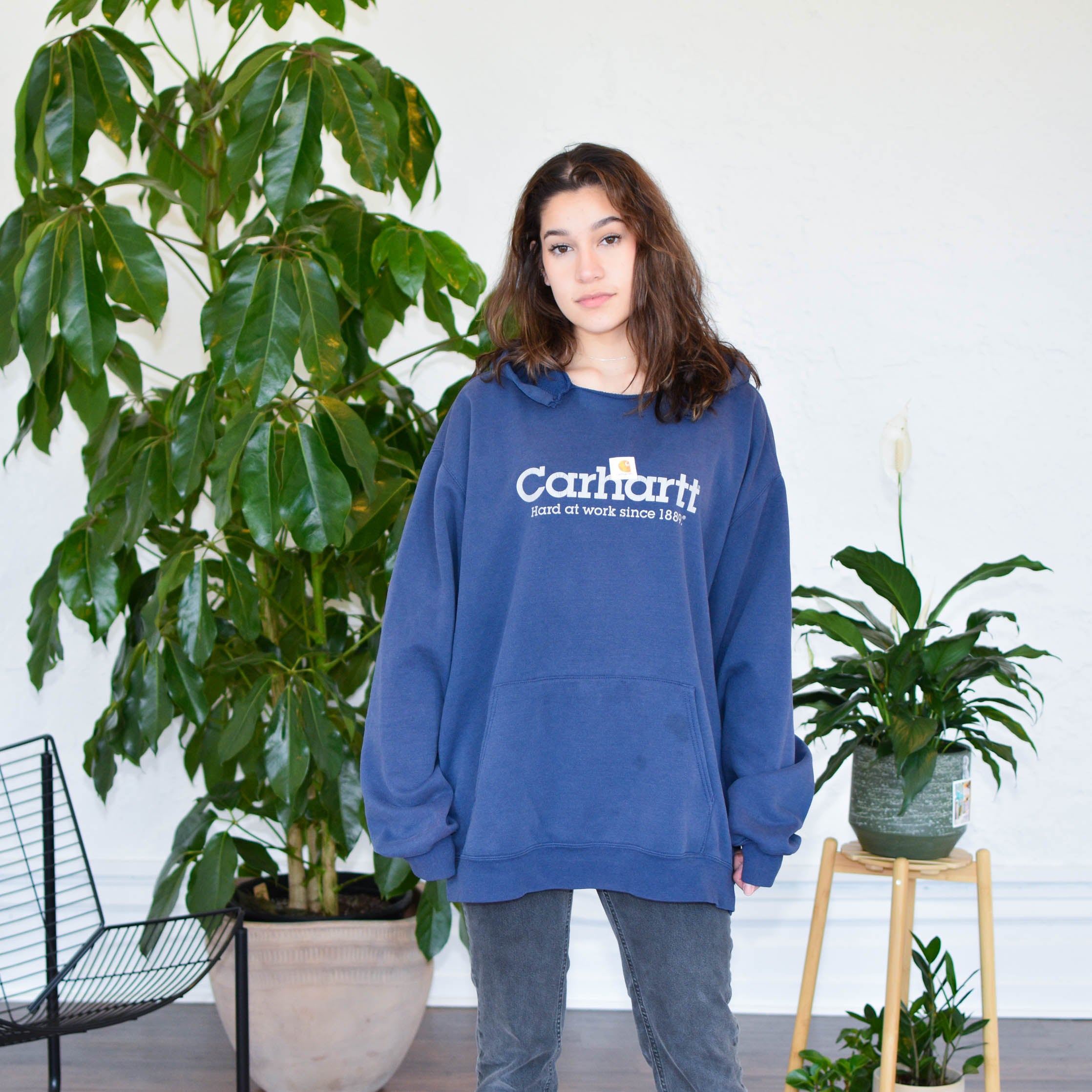 Carhartt Blue Hoodie