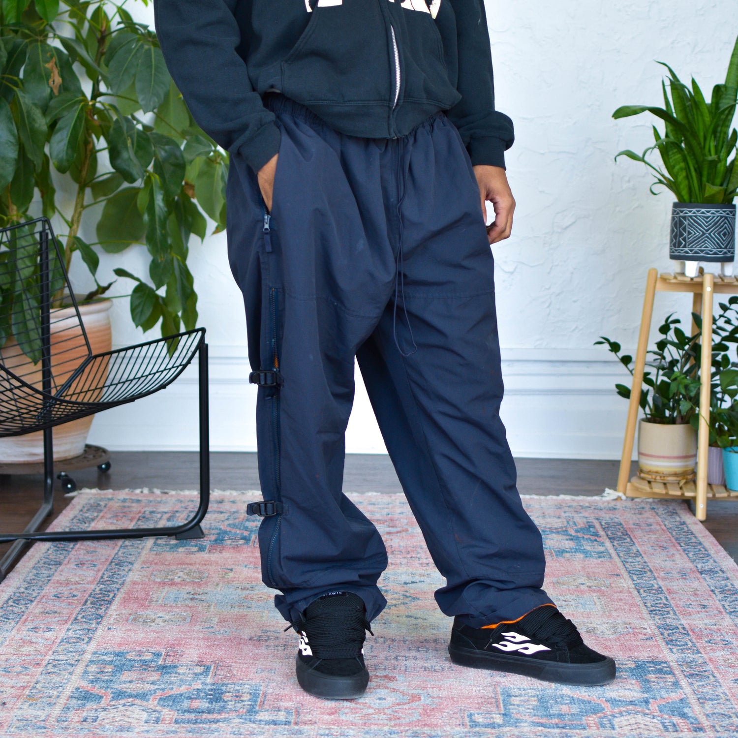 Vintage Y2K The Athletic Navy Cargo Pants